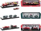 Auto Haulers ""Coca-Cola"" Set of 3 pieces Release 32 Limited Edition to 7250 pieces Worldwide 1/64 Diecast Models by M2 Machines