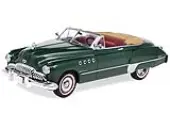 1949 Buick Roadmaster Convertible Allendale Green Metallic 1/43 Diecast Model Car by Greenlight
