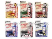 ""Running on Empty"" 6 piece Set Series 14 1/64 Diecast Model Cars by Greenlight