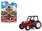 1946 Ford 8N Tractor Red with Black Canopy ""Down on the Farm"" Series 7 1/64 Diecast Model by Greenlight