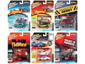 ""Street Freaks"" 2021 Set A of 6 Cars Release 4 1/64 Diecast Model Cars by Johnny Lightning