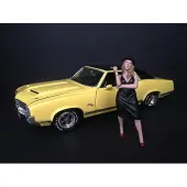 ""Hanging Out II"" Patricia Figurine for 1/24 Scale Models by American Diorama