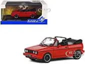 1992 Volkswagen Golf 1 Cabriolet Sportline Tornado Red 1/43 Diecast Model Car by Solido