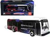 BYD K8M Electric Transit Bus ""Build Your Dreams"" Corporate Livery Limited Edition 1/87 (HO) Diecast Model by Iconic Replicas