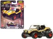 Meyer Manx Dune Buggy 1 Gold Metallic with White Top ""Boulevard"" Series Diecast Model Car by Hot Wheels
