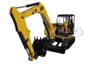 CAT Caterpillar 308E2 CR SB Mini Hydraulic Excavator with Working Tools and Operator ""High Line Series"" 1/32 Diecast Model by Diecast Masters