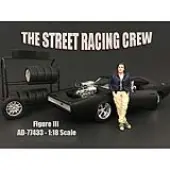 The Street Racing Crew Figure III For 118 Scale Models by American Diorama