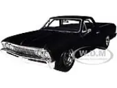 1967 Chevrolet El Camino Matt Black ""Fast &amp; Furious"" Series 1/24 Diecast Model Car by Jada