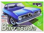 Skill 2 Model Kit 1969 Plymouth Barracuda 3-in-1 Kit 1/25 Scale Model by MPC