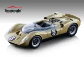 McLaren Elva Mark 1 5 Gold ""Spinout"" (1966) Movie Limited Edition 1/18 Model Car by Tecnomodel
