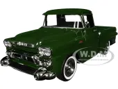 1958 GMC 100 Wideside Pickup Truck Green ""Timeless Legends"" Series 1/24 Diecast Model Car by Motormax