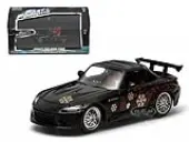 Johnnys 2000 Honda S2000 Black ""The Fast and The Furious"" Movie (2001) 1/43 Diecast Model Car by Greenlight