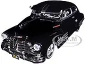 1948 Chevrolet Aerosedan Fleetside Lowrider Black ""Get Low"" Series 1/24 Diecast Model Car by Motormax