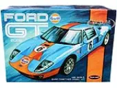 Skill 2 Snap Model Kit 2006 Ford GT ""Gulf Oil"" 1/25 Scale Model by Polar Lights