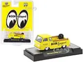 1964 Ford Econoline Pickup Truck ""Moon Equipped"" Bright Yellow Limited Edition to 8250 pieces Worldwide 1/64 Diecast Model Car by M2 Machines