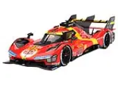 Ferrari 499P 50 Antonio Fuoco - Miguel Molina - Nicklas Nielsen ""Ferrari AF Corse"" 3rd Place WEC ""1000 Miles of Sebring"" (2023) ""Competition Series""