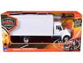 International 4200 Box Truck White ""Long Haul Truckers"" Series 1/43 Diecast Model by New Ray