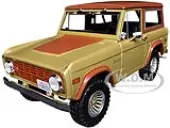 1970 Ford Bronco Gold Metallic with Brown Hood and Top  ""Lost"" (2004-2010) TV Series ""Hollywood"" Series 20 1/24 Diecast Model Car by Greenlight