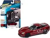 2012 Chevrolet Corvette Z06 Crystal Red Metallic ""Classic Gold Collection"" Series Limited Edition to 12240 pieces Worldwide 1/64 Diecast Model Car by