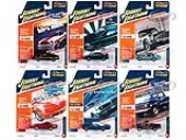 ""Classic Gold Collection"" 2023 Set A of 6 Cars Release 1 1/64 Diecast Model Cars by Johnny Lightning