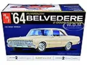 Skill 2 Model Kit 1964 Plymouth Belvedere Coupe Hardtop 1/25 Scale Model by AMT