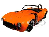 1965 Shelby Cobra 427 S/C Orange with Black Stripes ""Bigtime Muscle"" 1/24 Diecast Model Car by Jada