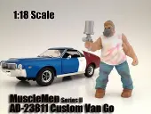 Musclemen ""Custom Van Go"" Figure For 118 Scale Models by American Diorama