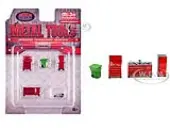 ""Metal Tools"" Set B of 5 Pieces Limited Edition 1/64 Scale Models by American Diorama