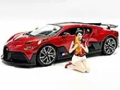 ""Girls Night Out"" Gigi with Cat Figurine for 1/24 Scale Models by American Diorama