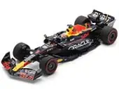 Red Bull Racing RB19 1 Max Verstappen ""Oracle"" Winner ""40th Career Win"" Formula One F1 ""Spanish GP"" (2023) and Acrylic Display Case 1/18 Model Car by