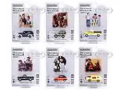 ""Norman Rockwell"" Set of 6 pieces Series 5 1/64 Diecast Model Cars by Greenlight