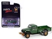 1947 Dodge Power Wagon Pickup Truck Green Metallic and Black ""Pawn Stars"" (2009-Current) TV Series ""Hollywood Series"" Release 42 1/64 Diecast Model C