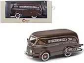 1938 International D-300 Delivery Van Brown ""Wisconsin Ice &amp; Coal Co. - Ice Cubes-Ice Chips"" Limited Edition to 125 pieces Worldwide 1/43 Model C