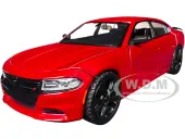 2023 Dodge Charger SXT Red Metallic ""Timeless Legends"" Series 1/24 Diecast Model Car by Motormax