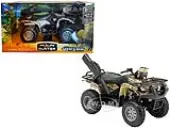 Suzuki Vinson 4x4 500 Quad Runner ATV Green 1/12 Diecast Motorcycle Model by New Ray