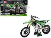 Kawasaki KX 450F Dirt Bike Motorcycle 3 Eli Tomac Green and Black ""Kawasaki Racing Team"" 1/6 Diecast Model by New Ray
