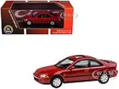 1995 Honda Civic Coupe EJ1 Milano Red 1/64 Diecast Model Car by Paragon Models