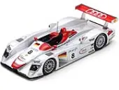 Audi R8 No.8 Winner 24H Le Mans 2000 T. Kristensen - E. Pirro - F. Biela 1/18 Model Car by Spark