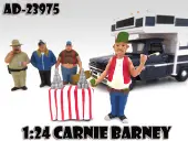 Carnie Barney ""Trailer Park"" Figure For 124 Scale Diecast Model Cars by American Diorama
