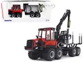 Komatsu 875.1 Forwarder Red and Black 1/32 Diecast Model by First Gear