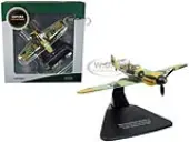Messerschmitt Bf 109F-4 Fighter Plane ""Ofw. Eberhard von Boremski 9/JG3 Eastern Front"" (1942) ""Oxford Aviation"" Series 1/72 Diecast Model Airplane by