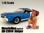 Musclemen ""Striper"" Figure For 118 Scale Models by American Diorama