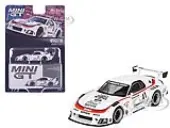 Mazda RX-7 LB-Super Silhouette 41 ""Numero Reserve"" White Limited Edition 1/64 Diecast Model Car by Mini GT