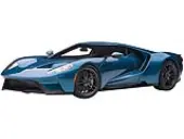 2017 Ford GT Liquid Blue Metallic 1/12 Model Car by Autoart