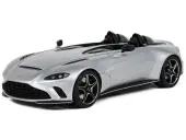 2020 Aston Martin V12 Speedster Silver Metallic 1/18 Model Car by GT Spirit