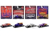 ""Auto-Drivers"" Set of 4 pieces in Blister Packs Release 123 Limited Edition to 9600 pieces Worldwide 1/64 Diecast Model Cars by M2 Machines