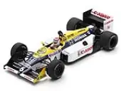 Williams FW11B 6 Nelson Piquet ""Williams-Honda"" Winner Formula One F1 ""Italian GP"" (1987) and Acrylic Display Case 1/18 Model Car by Spark