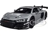 Audi R8 LMS GT3 Silver Metallic ""Timeless Legends"" Series 1/24 Diecast Model Car by Motormax