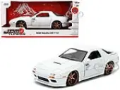 1985 Mazda RX-7 White ""JDM Tuners"" Series 1/24 Diecast Model Car by Jada
