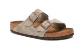 Birkenstock Arizona VL Taupe Regular Fit Women - Sandals Birkenstock - Grey - 0051461-3.5 - Size: 3.5